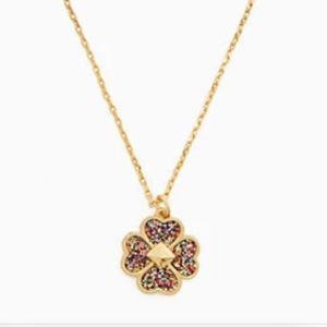 Kate Spade Glitter Enamel Mini Necklace💜💜💜